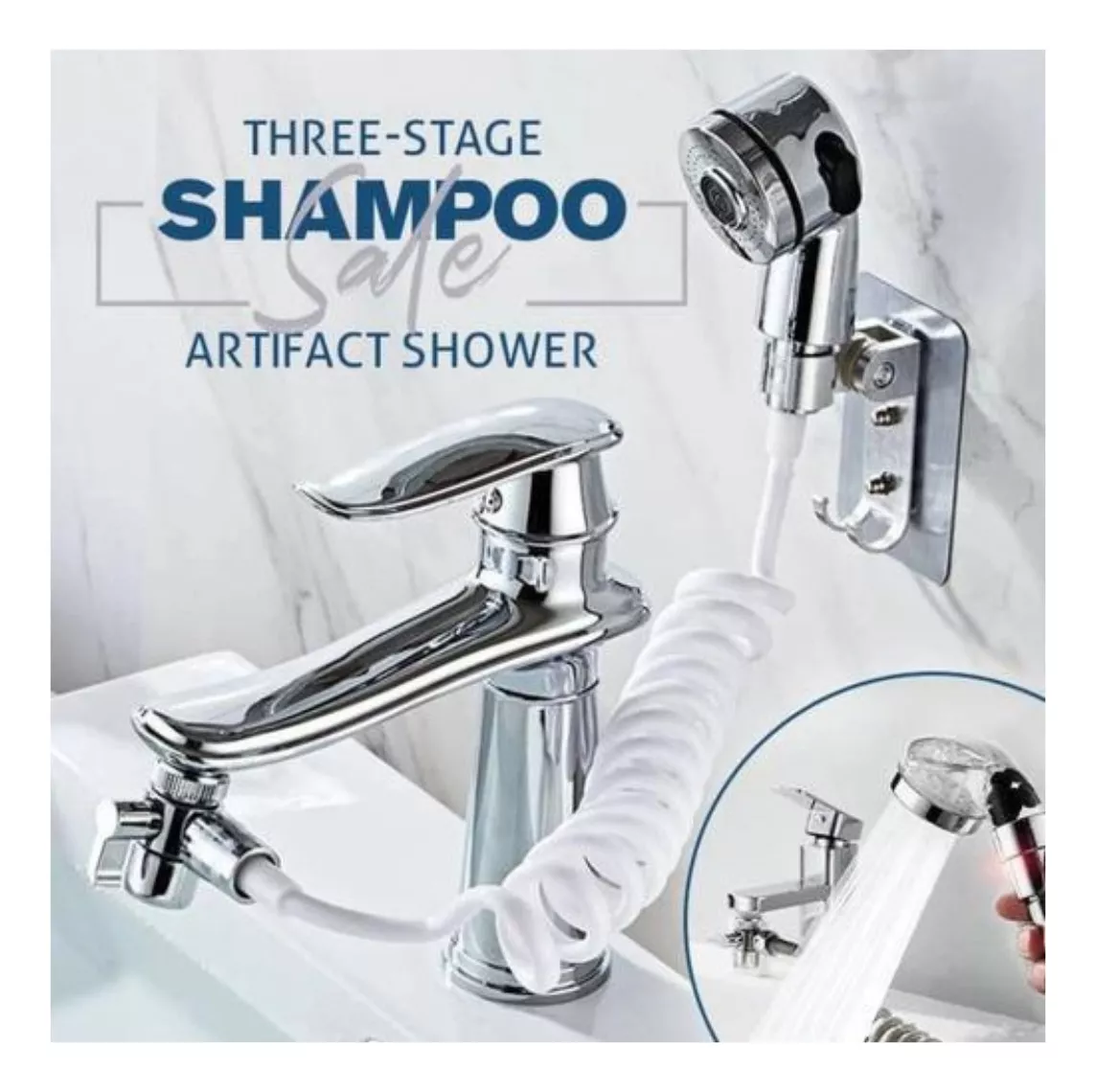 Grifo Extensor De Baño Para Cabezal